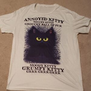 Annoyed Kitty Graphic T-Shirt